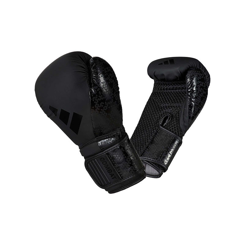 GUANTES DE BOX ADIDAS COMBAT 50 BOXING GLOVES - BLUE/BLACK