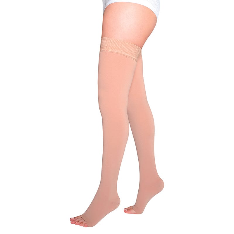 Muslo Sin Encaje Punta Abierta/Línea Clásica Siliform Therapeutic