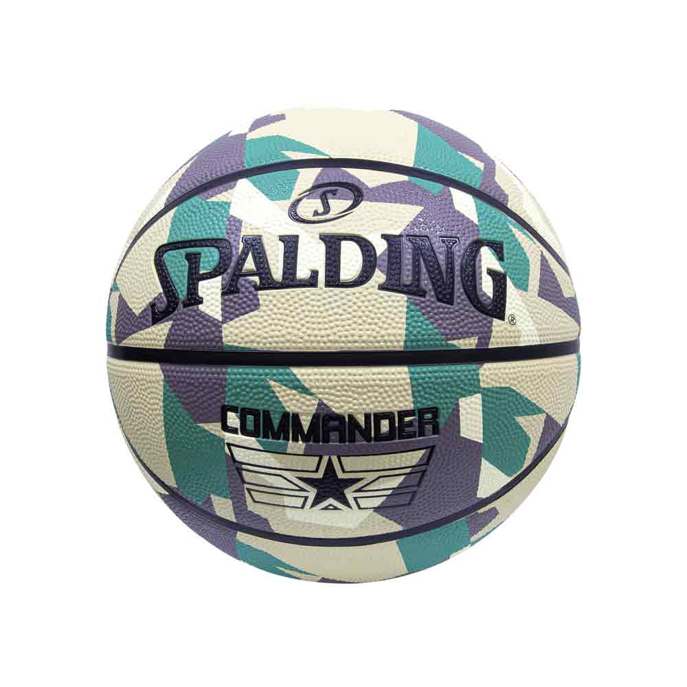 Pelota De Básquet Spalding Commander Blanco