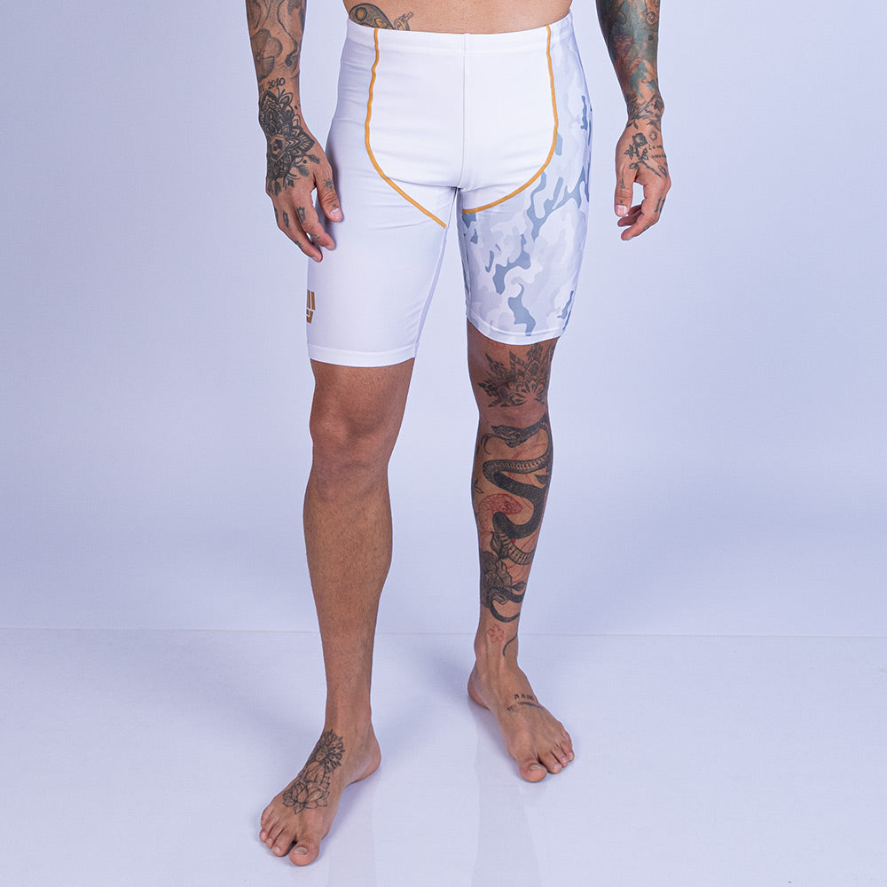 PANTALONETA UPPERCUT PARA MMA - NEGRO/DORADO
