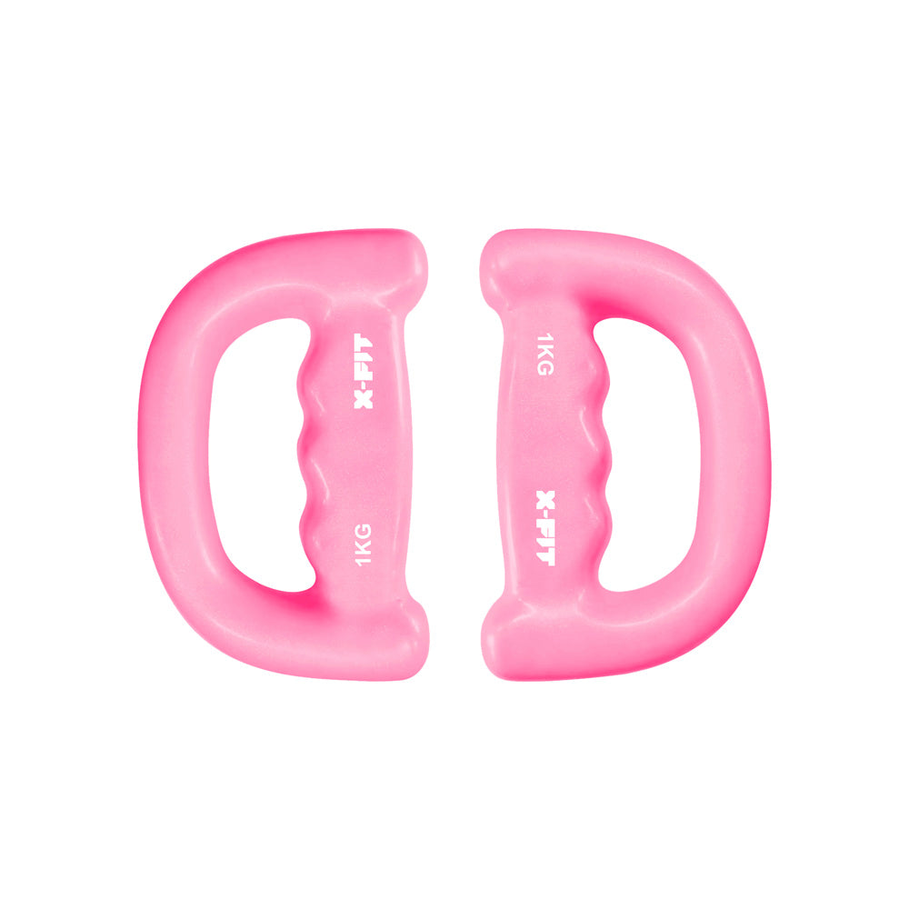 Mancuernas Plastificadas Con Asa Xfit