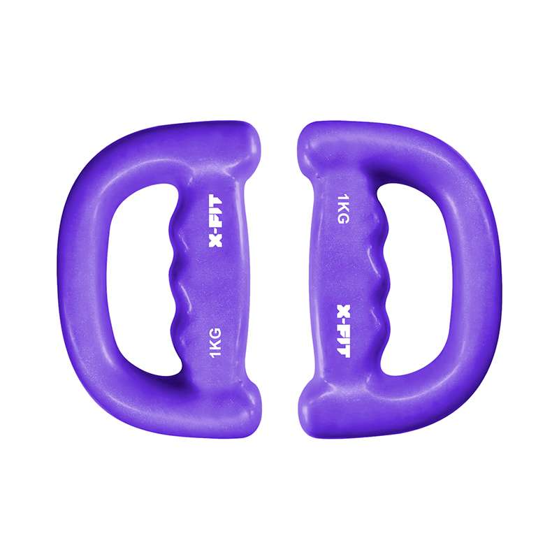 Mancuernas Plastificadas Con Asa Xfit
