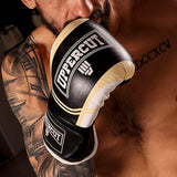 Guantes Para Saco Uppercut Cuero Natural Bison