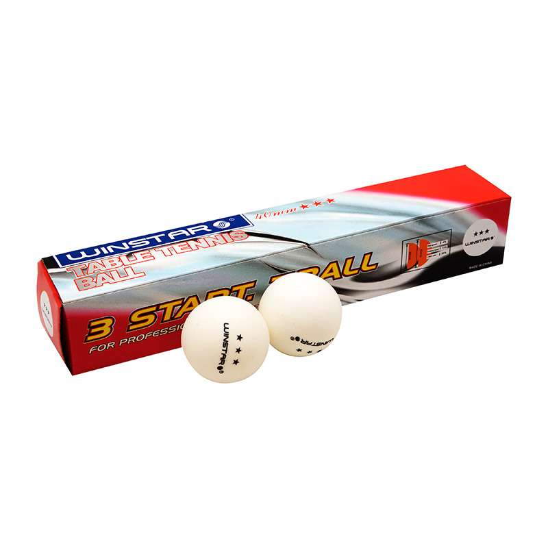 Set de pelotas para ping pong caja X6 Winstar