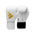 Guantes de boxeo Adidas Speed 50 rosa/blanco