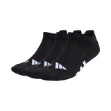 Medias Adidas C Lin Tobillo Pack x3 Negro