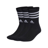 Medias Adidas 3S C SPW Crew Pack x3 Negras