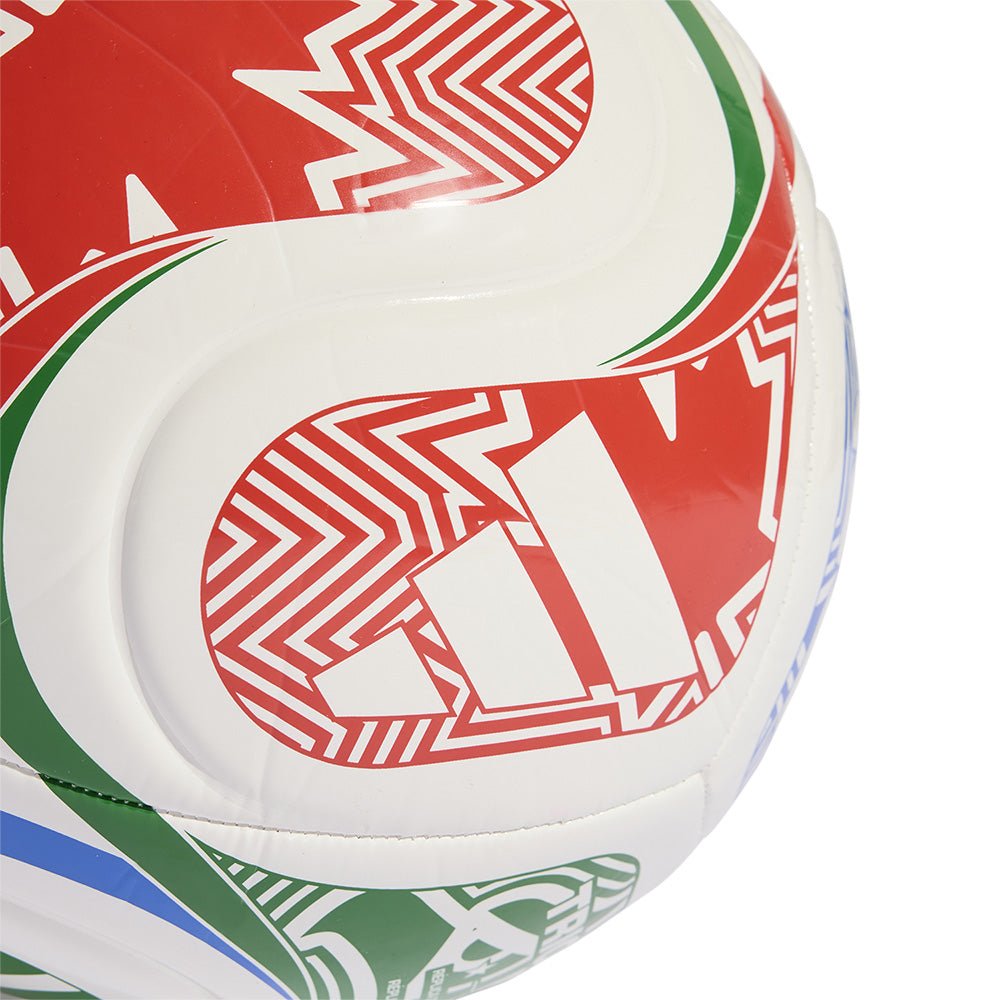 Pelota Trionda Adidas Club Copa Mundial FIFA 26™ White/Vivid Red/Glow Blue/Green