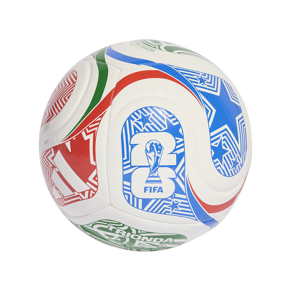 PELOTA TRIONDA ADIDAS CLUB COPA MUNDIAL DE LA FIFA 26™ WHI TE / VIVID RED / GLOW BLUE / GREEN