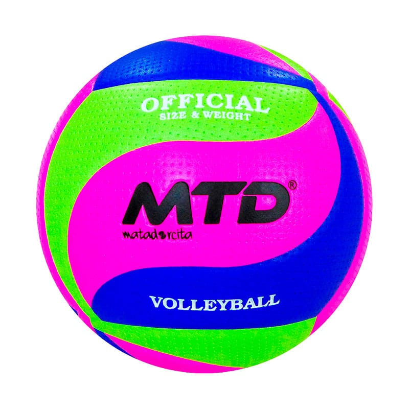 Pelota De Voley Pu Neon Tricolor Matadorcita