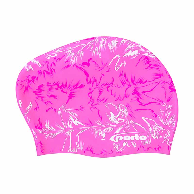 Gorro de natación volumen con diseño Porto