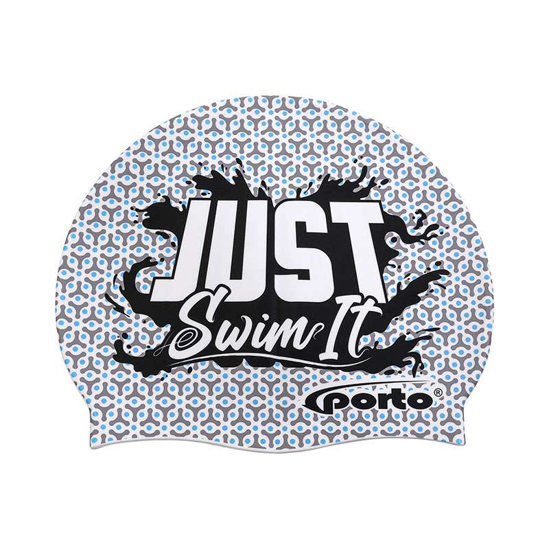 Gorro para natación Porto "Just Swim It"