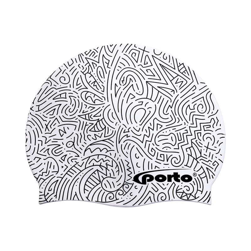 Gorro de natación Porto con diseño