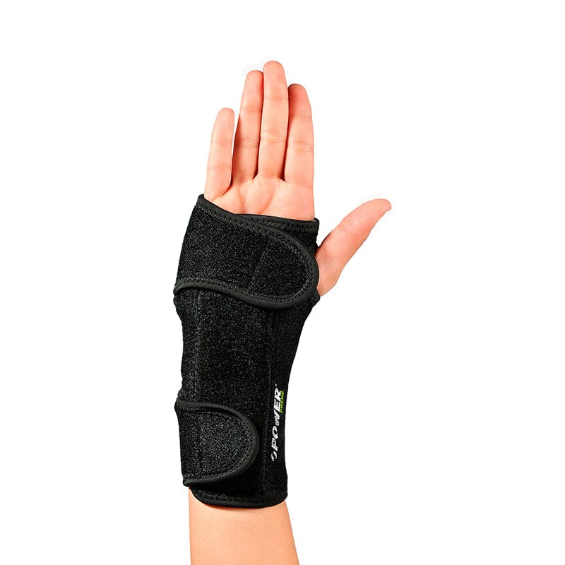 Muñequera bilateral afelpada triple Velcro Power Prene