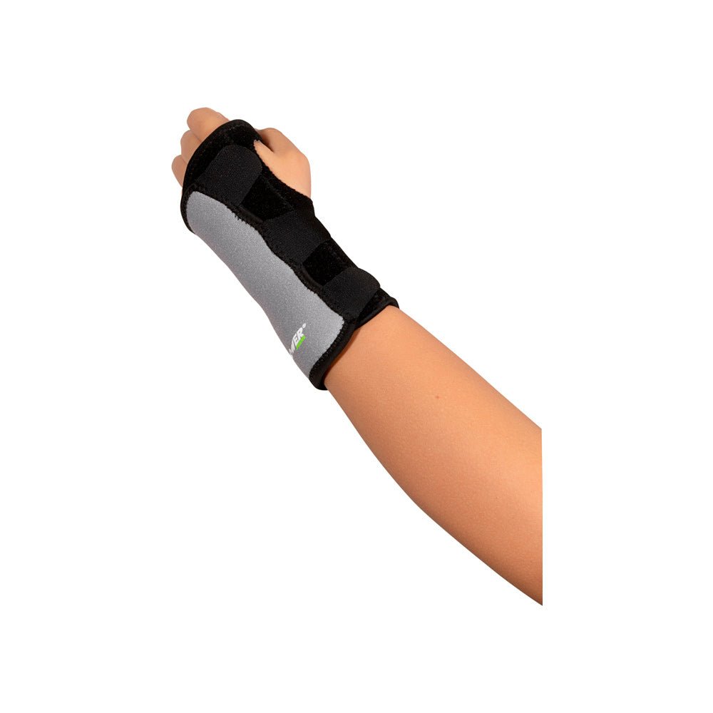 Muñequera con estabilizador tubular bilateral Power Prene