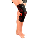 Rodillera con soporte de gel y varillas flexibles