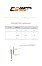 Rodillera Con Hilos De Cobre Power Prene