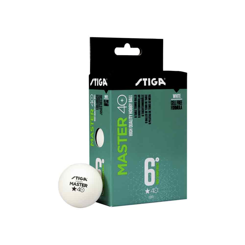 Pelotas de ping pong Master 40+ Stiga
