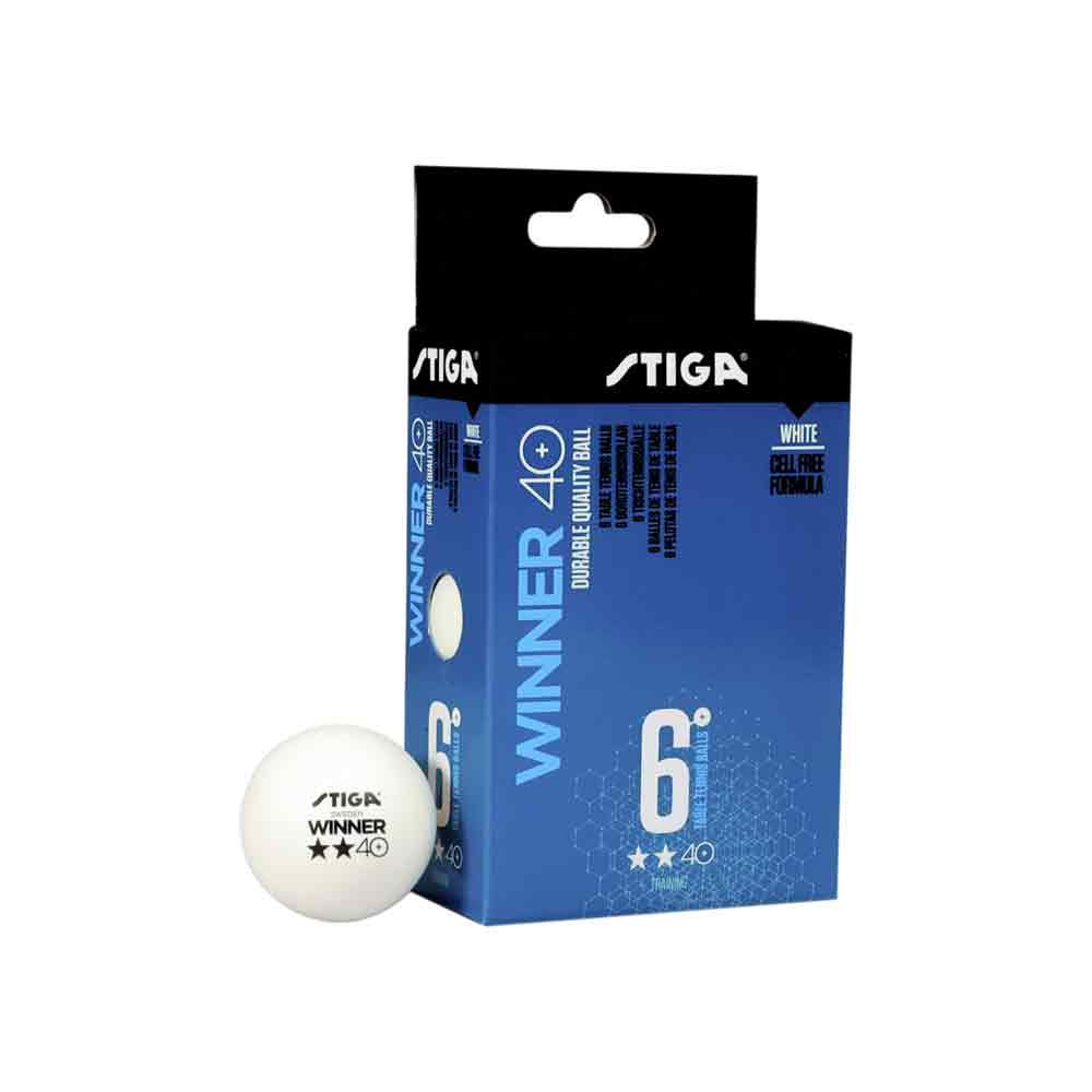 Pelotas de ping pong winner 40+ Stiga