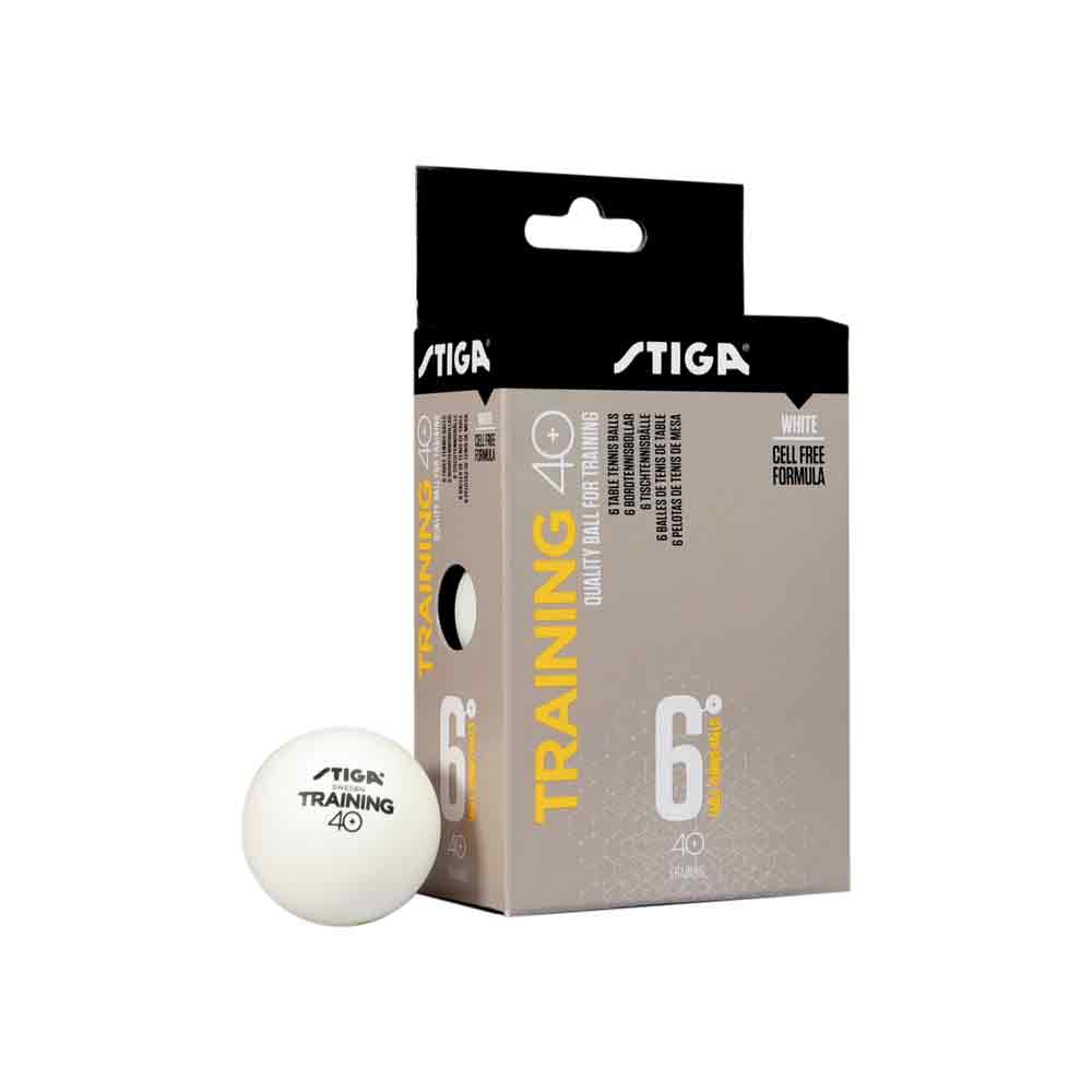 Pelotas de ping pong training 40+ Stiga