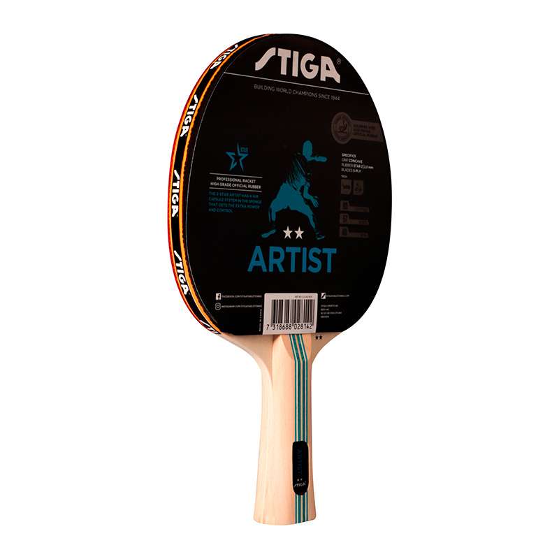 Raqueta De Ping Pong Artist 2-Star Stiga