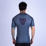 RASHGUARD UPPERCUT MANGA CORTA PARA MMA - NEGRO