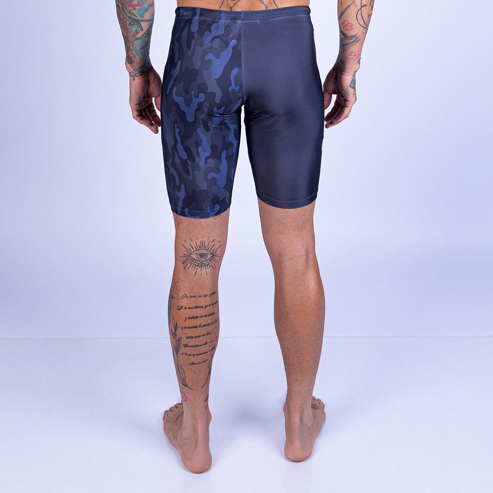 Pantaloneta de MMA Uppercut negro/dorado