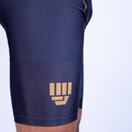 Pantaloneta de MMA Uppercut negro/dorado