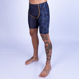 PANTALONETA UPPERCUT PARA MMA - NEGRO/DORADO