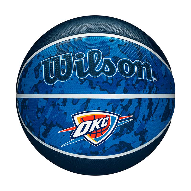Pelota de Basquet Wilson - Nba Team Tiedye Bskt Okc Thunder