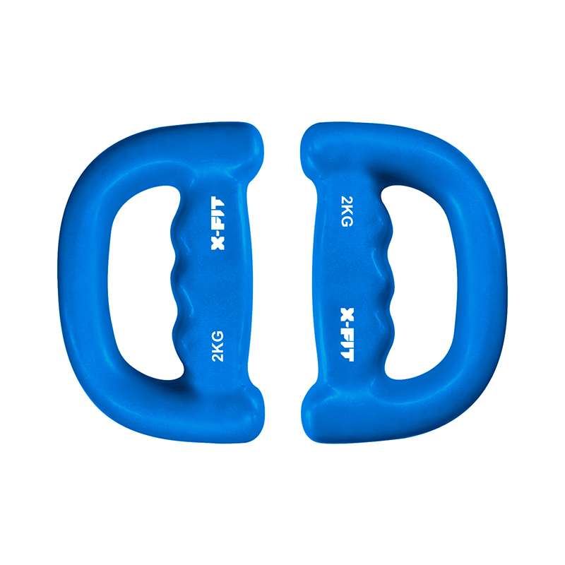 Mancuernas Plastificadas Con Asa Xfit
