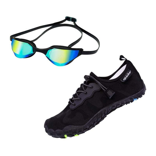 Pack Porto: Aqua Shoes Rub + Lentes de natación Infinity